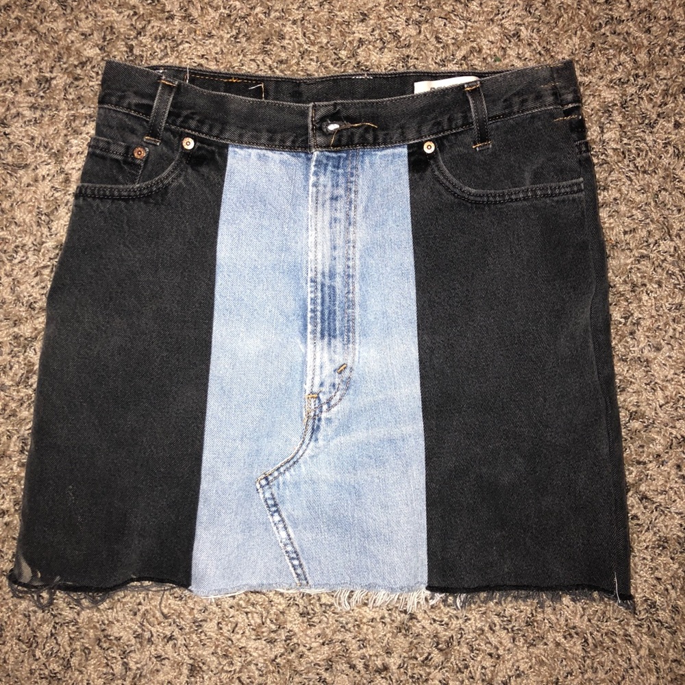 Levi Two toned skirt